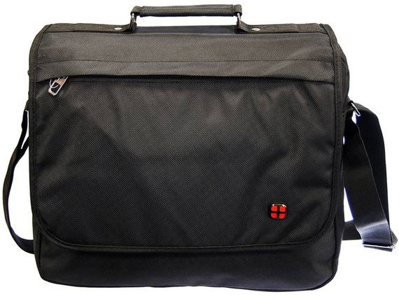 Torba męska na ramię New Bags czarna NB-5117