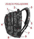 Zestaw szkolny Coolpack Marengo - plecak  Combo i piórnik Clever