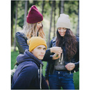 Czapka Atlantis beanie WIND musztardowa