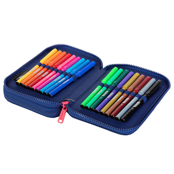 Piórnik szkolny podwójny z wyposażeniem CoolPack Jumper 2 Margaret E66599