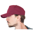Czapka z daszkiem bejsbolówka CARGO BURGUNDY
