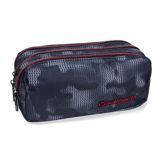 Piórnik szkolny trzykomorowy CoolPack Primus Misty Red 32386CP nr B60006
