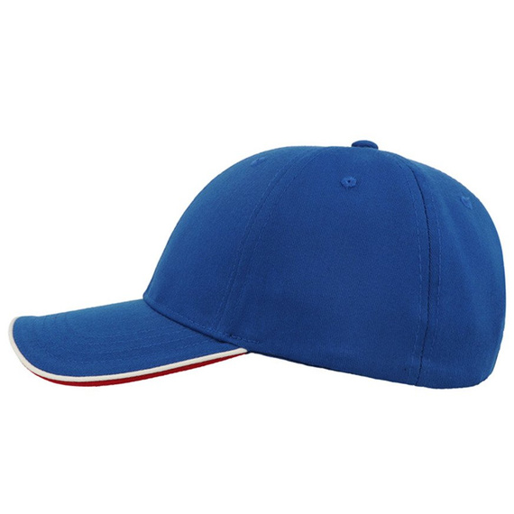 Czapka z daszkiem bejsbolówka ZOOM PIPING SANDWICH ROYAL