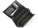 Portfel damski Emporio Valentini czarny 563-PL11 NERO