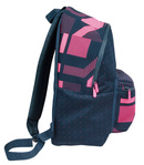 Zestaw szkolny Milan Knit różowy - plecak duży 21L i piórnik 2-poziomowy duży z wyposażeniem