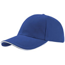 Baseball cap LIBERTY SANDWICH ROYAL SANDWICH WHITE