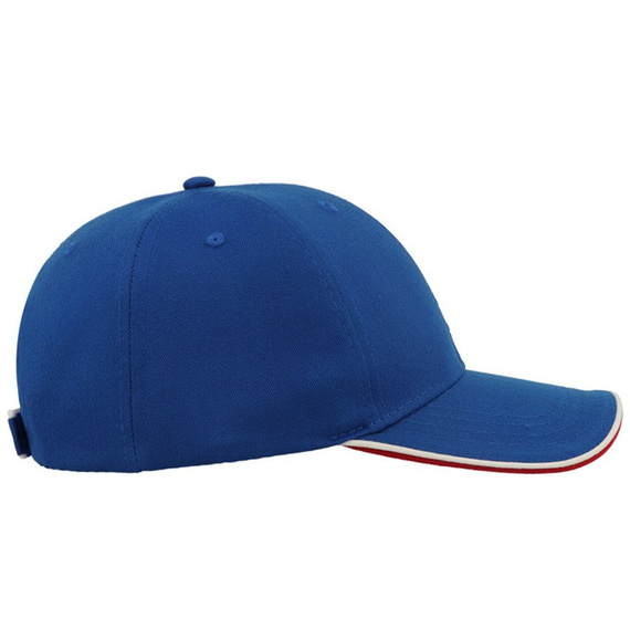 Czapka z daszkiem bejsbolówka ZOOM PIPING SANDWICH ROYAL