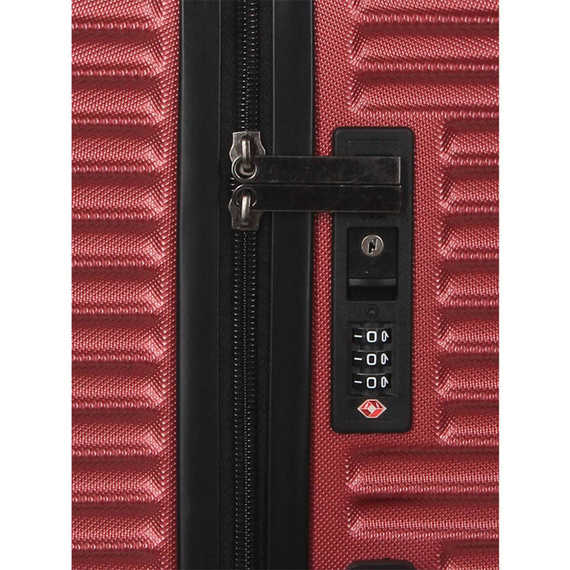 Walizka AVIATOR Davidt's 268.573.02 Bordowa