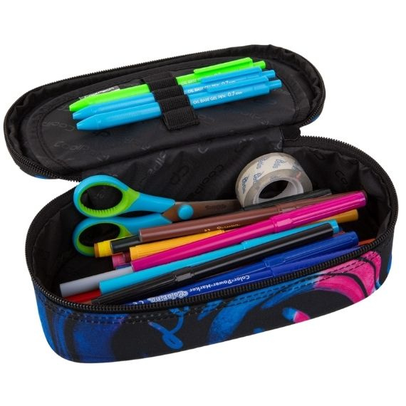 Pencil case CoolPack Campus Camo Mesh Yellow 98410CP No. B62068
