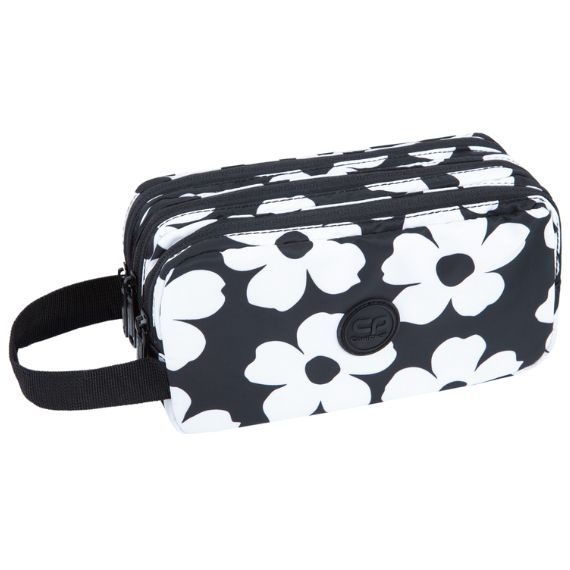 Piórnik szkolny trzykomorowy CoolPack Primus L Flores Jasmine F060916