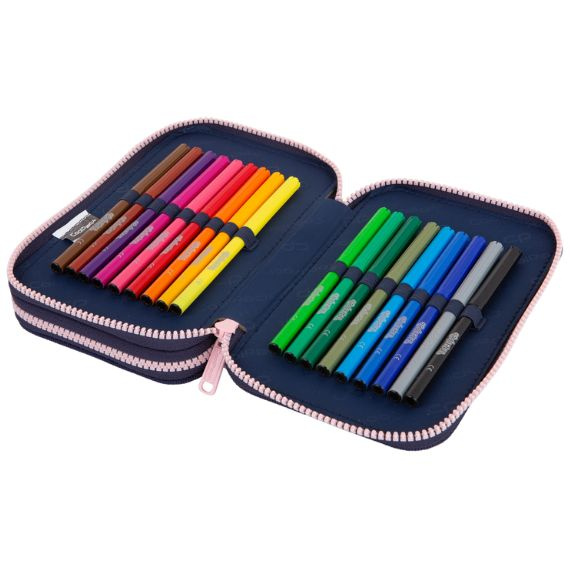 Piórnik szkolny podwójny z wyposażeniem CoolPack Jumper 2 Elisabeth F066933