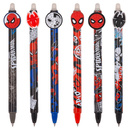 Długopis automatyczny wymazywalny Spiderman Colorino Disney Core spider czerwony 54007PTR_RED