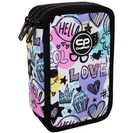 Piórnik potrójny z wyposażeniem CoolPack Jumper 3 Mood F067934