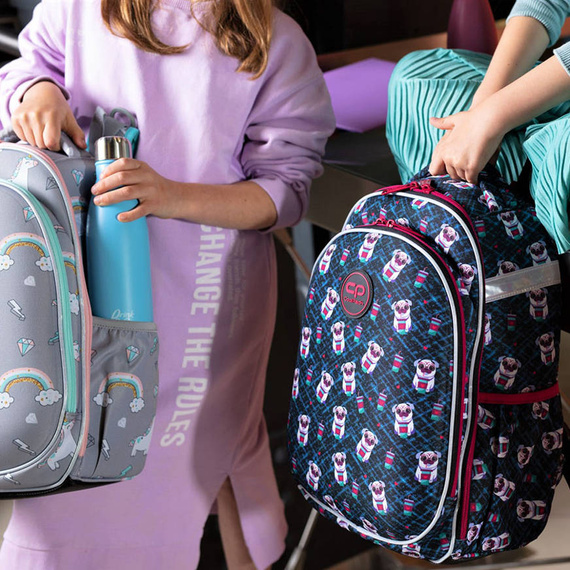 Plecak szkolny CoolPack Turtle Football Blue 2 D015336