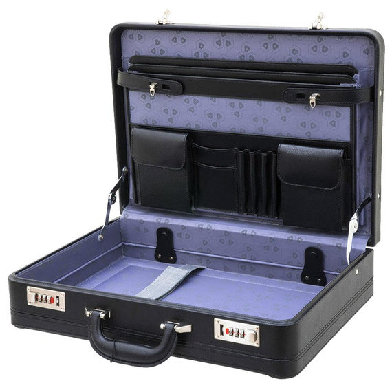 Neseser męski rozszerzany na laptopa Davidt's "Stanford" 462.164.01