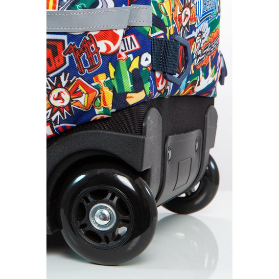 Plecak młodzieżowy na kółkach Coolpack Junior Football Cartoon 26743CP nr B28036