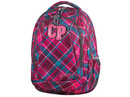 Plecak szkolny Coolpack Combo Cranbeery check 77095CP nr 632