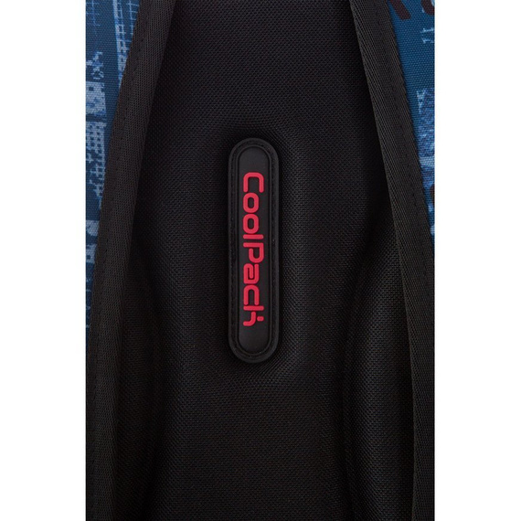 Plecak młodzieżowy Coolpack Bentley Badges Boys Blue 49506CP nr B24054 