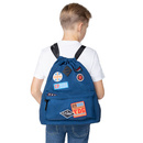 Backpack CoolPack Urban Badges Girls Grey 28389CP No. B73058