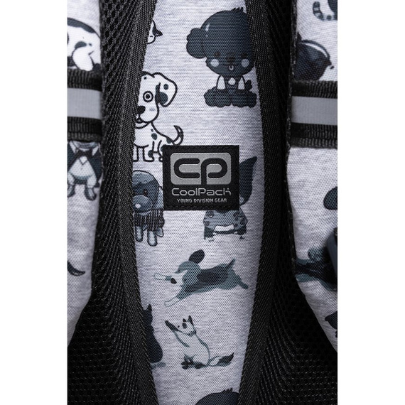 Plecak młodzieżowy szkolny CoolPack Basic Plus Doggies 68262CP C03180