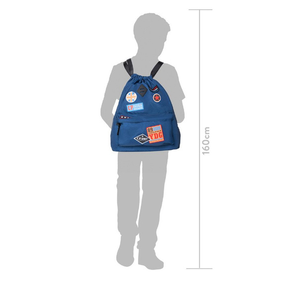 Plecak miejski CoolPack Urban Badges Blue 26255CP nr B73053