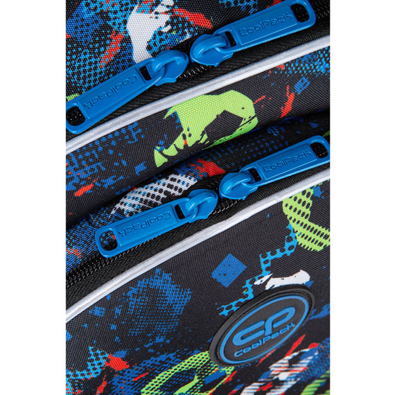 Plecak szkolny CoolPack Turtle Football Blue 2 D015336