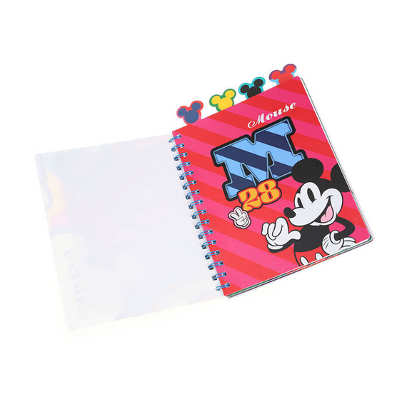 Kołobrulion A5 Colorino Disney Mickey Mouse Litery 15886PTR_LITERY