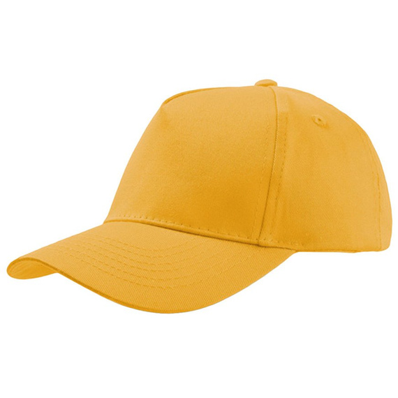 Czapka z daszkiem bejsbolówka KID START FIVE YELLOW