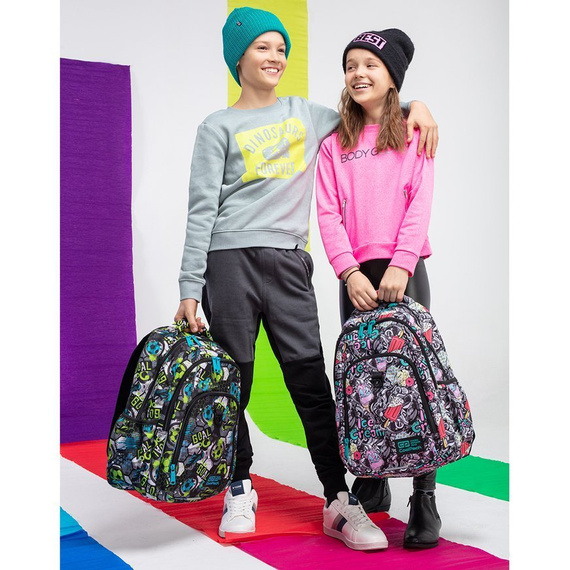 Plecak szkolny Coolpack Strike L Ice Cream 66305CP C18239