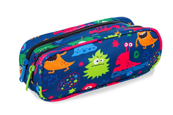 Double decker pencil case Coolpack Clever Funny Monsters 96324CP nr A65206
