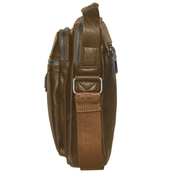Torba męska na ramię Coveri CC5070-5_MARRONE jasnobrązowa