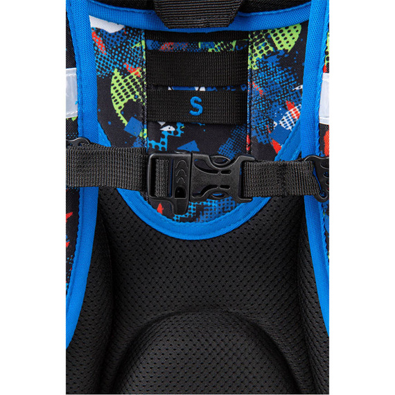 Plecak szkolny CoolPack Turtle Football Blue 2 D015336