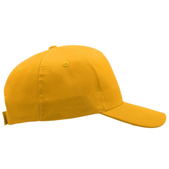 Czapka z daszkiem bejsbolówka KID START FIVE YELLOW