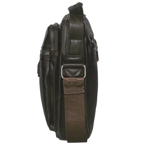 Torba męska na ramię Coveri CC5070-5_COFFE ciemnobrązowa
