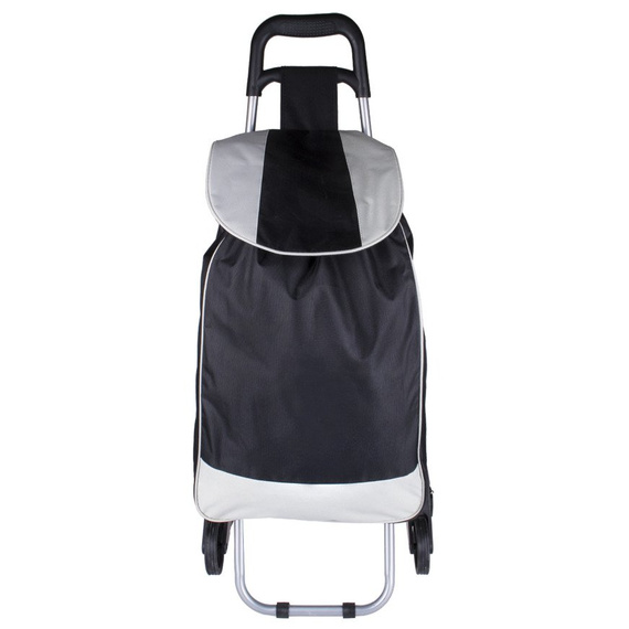 Wózek na zakupy na schody Czarny