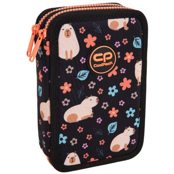 Piórnik szkolny podwójny z wyposażeniem CoolPack Jumper 2 Capybara F066937