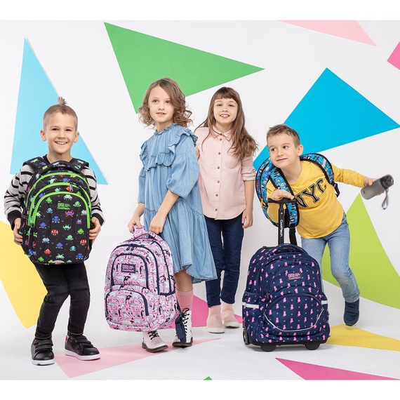 Plecak szkolny na kółkach CoolPack Starr Adventure Park F035672