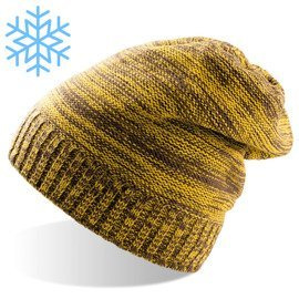 Czapka Atlantis beanie SCRATCH żółta