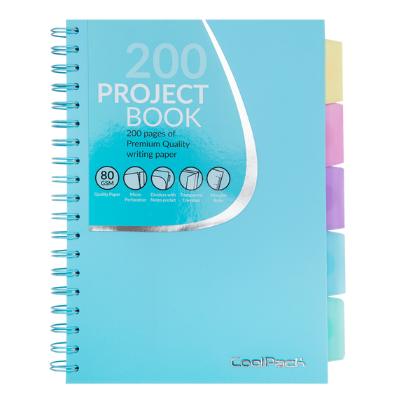 Kołobrulion B5 Coolpack Pastel niebieski 81377CP