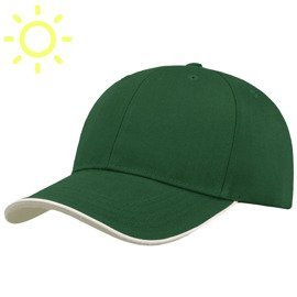 Czapka z daszkiem bejsbolówka ZOOM PIPING SANDWICH GREEN