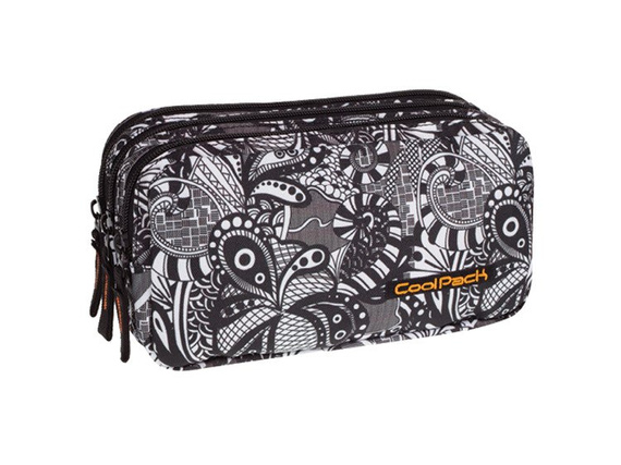 Pencil case Coolpack Primus Black lace 71734CP nr 1000