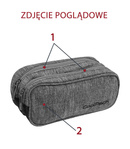 Piórnik szkolny Coolpack Clever Sunset check 76807CP nr 620