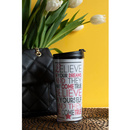 Kubek termiczny do kawy 440 ml napisy 70587