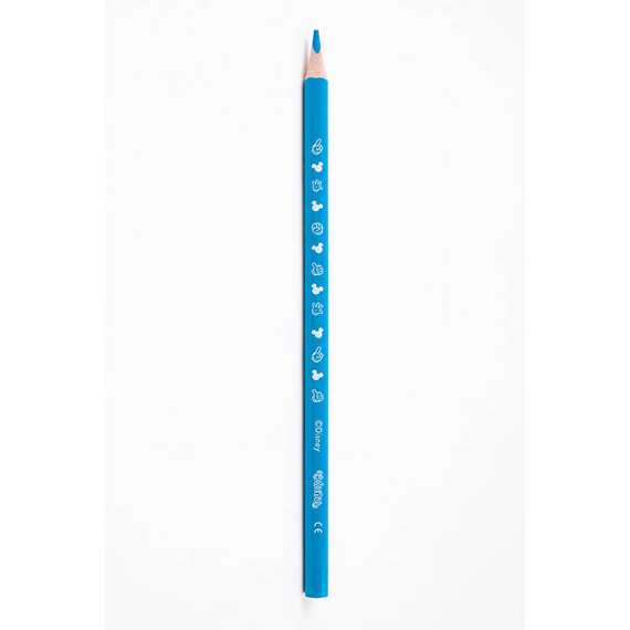 Kredki ołówkowe trójkątne Mickey Mouse 12 kol. Colorino Kids 89847PTR