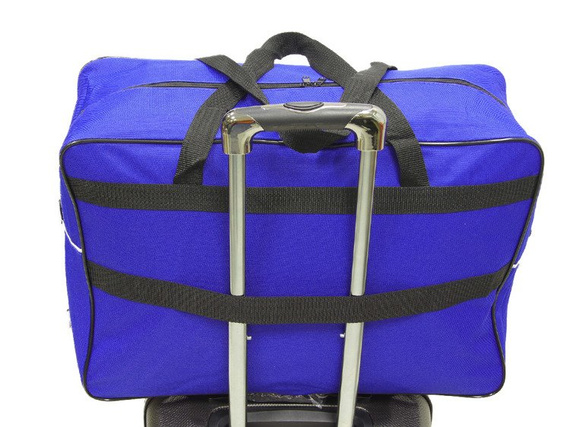 Torba bagaż podręczny Ryanair 55x40x20 Leonardo Niebieska