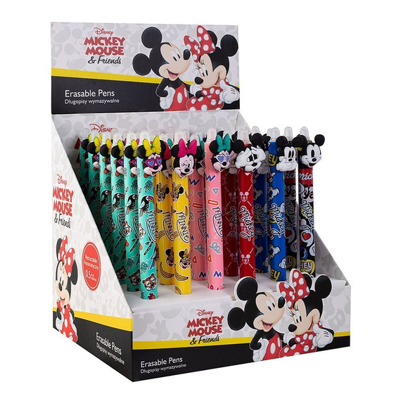 Długopis wymazywalny Disney Minnie Mouse różowy Colorino School 23276PTR