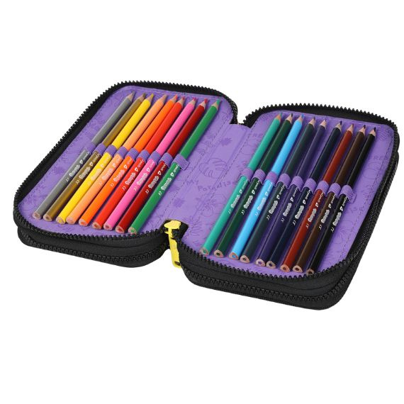 Piórnik potrójny z wyposażeniem Coolpack Jumper 3 Disney Core Stitch F067780