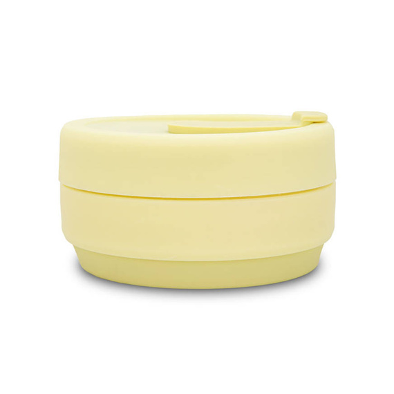 Kubek silikonowy składany Coolpack Powder Yellow Z13649