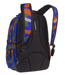 Zestaw młodzieżowy Coolpack Camouflage Tangerine - plecak Break, piórnik Clever i saszetka Madison