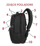 Plecak biznesowy Coolpack Titan Black 12799CP nr A175